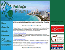 Tablet Screenshot of pattayaplayers.org